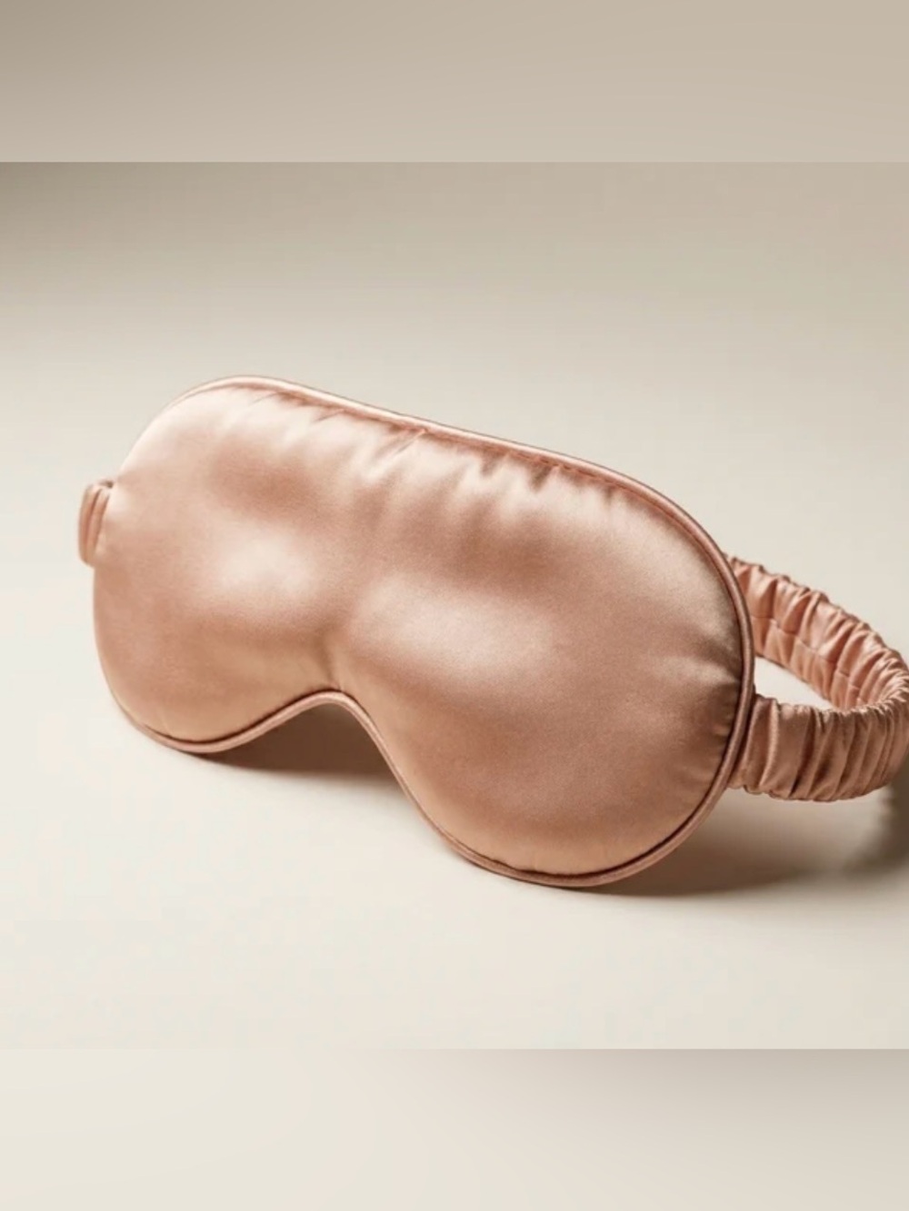 BLISSY Silk Peach Sleep Mask -